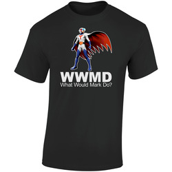 Battle Of The Planets Mark Retro Graphic Unisex Soft Cotton Black T Shirt