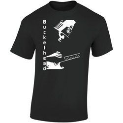 Buckethead Rock Musician Music Retro Graphic Unisex Soft Cotton Black T Shirt
