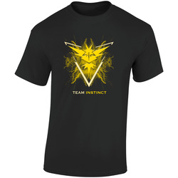 Team Inctinct 1 Retro Graphic Unisex Soft Cotton Black T Shirt