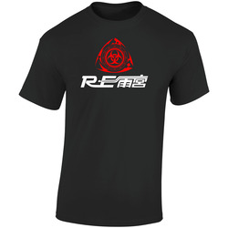 Mazda Rotary Engine Rx-8 Rx-7 Racing Car Logo Retro Graphic Unisex Soft Cotton Black T Shirt