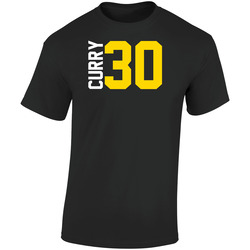 Curry 30 Tee Retro Graphic Unisex Soft Cotton Black T Shirt