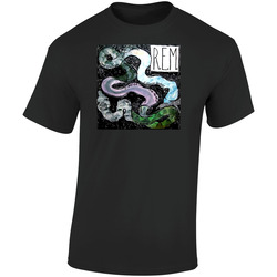 Reckoning Rem 80s Album Retro Graphic Unisex Soft Cotton Black T Shirt