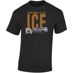 Vanilla Ice Rollin My 5.0 Retro Graphic Unisex Soft Cotton Black T Shirt