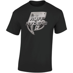 Ruff Ryders Retro Graphic Unisex Soft Cotton Black T Shirt
