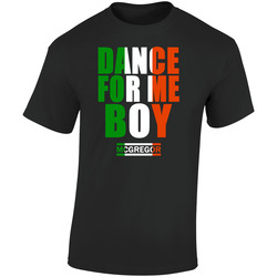 Dance For Me Boy Flag Retro Graphic Unisex Soft Cotton Black T Shirt