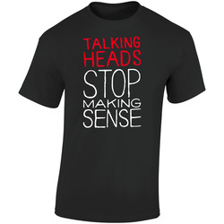Stop Making Sense Talking Heads 80s Retro Graphic Unisex Soft Cotton Black T Shirt