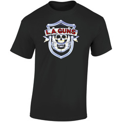 L A Guns Metal 80s Band Music Retro Graphic Unisex Soft Cotton Black T Shirt