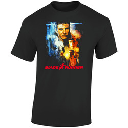 Blade Runner Movie Black Retro Graphic Unisex Soft Cotton Black T Shirt