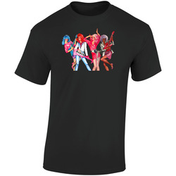 Jem And The Holograms Retro Graphic Unisex Soft Cotton Black T Shirt