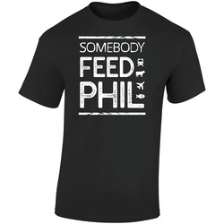 Somebody Feed Phil Netflix Original Fan Retro Graphic Unisex Soft Cotton Black T Shirt