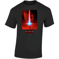 The Movie 2017 Star Wars The Last Jedi Retro Graphic Unisex Soft Cotton Black T Shirt