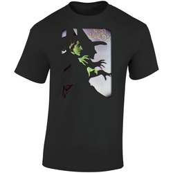 The Wizard Of Oz Witch Retro Graphic Unisex Soft Cotton Black T Shirt