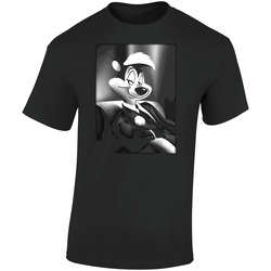 Pepe Le Pew Cool Retro Graphic Unisex Soft Cotton Black T Shirt