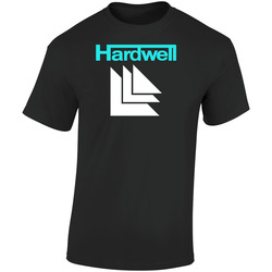 Hardwell Trance Logo4 Black Retro Graphic Unisex Soft Cotton Black T Shirt