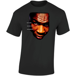 Mike Tyson Respect Retro Graphic Unisex Soft Cotton Black T Shirt