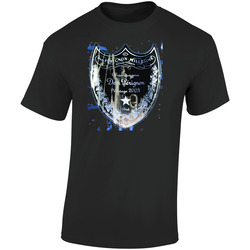 Dom Perignon David Lynch Vintage 2003 Champagne Vectorized Men's and Ladies T-Shirt All Color and Size Available Retro Graphic Unisex Soft Cotton Black T Shirt