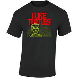 I Like Turtles Funny Joke Kid Tosh Freaky Face Retro Graphic Unisex Soft Cotton Black T Shirt