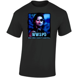 What Would Snake Plissken Do Retro Graphic Unisex Soft Cotton Black T Shirt