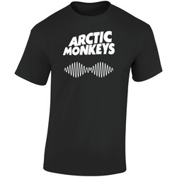 Arctic Monkeys Am Soundwave T Shirt Music Concert Tour Group Black Tee Top Retro Graphic Unisex Soft Cotton Black T Shirt
