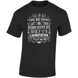 Conan Retro Graphic Unisex Soft Cotton Black T Shirt
