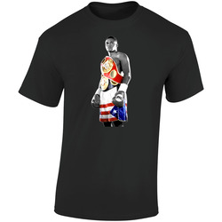 Felix Trinidad Boxing Puerto Rican Champ Retro Graphic Unisex Soft Cotton Black T Shirt