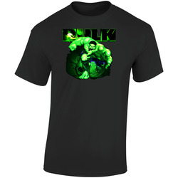 The Incredible Hulk Movie Comic Retro Graphic Unisex Soft Cotton Black T Shirt