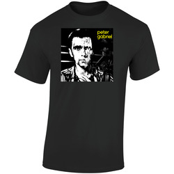 Peter Gabriel Music Album Retro Graphic Unisex Soft Cotton Black T Shirt