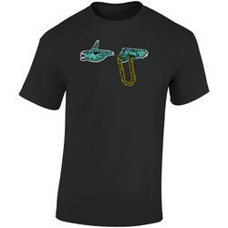 Run The Jewels Experimental Hip Hop -b200 Retro Graphic Unisex Soft Cotton Black T Shirt