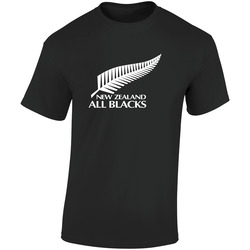 New Zealand Black Retro Graphic Unisex Soft Cotton Black T Shirt