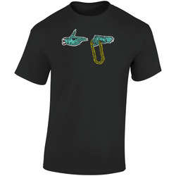 Jewels Retro Graphic Unisex Soft Cotton Black T Shirt