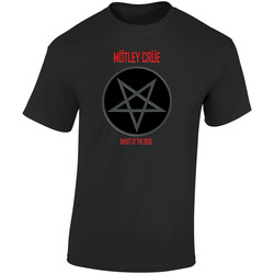 Montley Crue 2 Black Retro Graphic Unisex Soft Cotton Black T Shirt