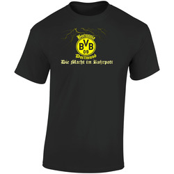 Borussia Dortmund Soccer Football Retro Graphic Unisex Soft Cotton Black T Shirt
