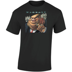 Warrant Dirty Rotten Fifthy Stinkin Rich Retro Graphic Unisex Soft Cotton Black T Shirt
