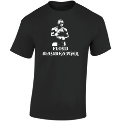 Floyd Mayweather Retro Graphic Unisex Soft Cotton Black T Shirt