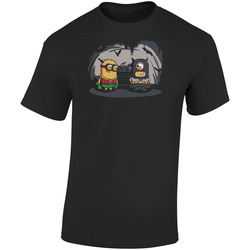 Batman t-shirt funny minions tee Retro Graphic Unisex Soft Cotton Black T Shirt
