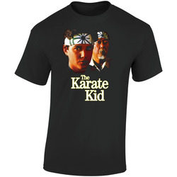Karate Kid Movie Retro Graphic Unisex Soft Cotton Black T Shirt