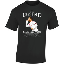 Francesco Totti As Roma Legend Soccer Futbol Retro Graphic Unisex Soft Cotton Black T Shirt