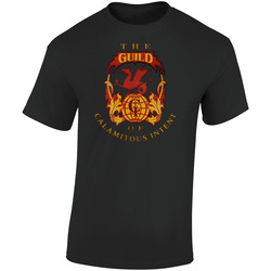 Venture Bros The Guild Of Calamitous Intent Logo Retro Graphic Unisex Soft Cotton Black T Shirt