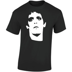 Lou Reed Rock Punk Retro Retro Graphic Unisex Soft Cotton Black T Shirt