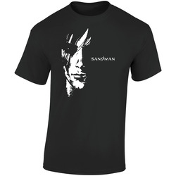 Sandman Comic Hero Cool Vintage Retro Graphic Unisex Soft Cotton Black T Shirt