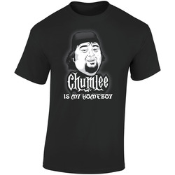Chumlee Is My Homeboy Retro Graphic Unisex Soft Cotton Black T Shirt