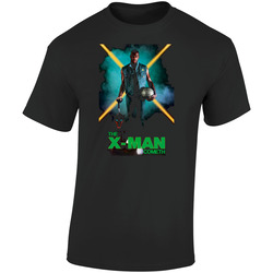 Retro 1980s Xavier Mcdaniel The X Man Retro Graphic Unisex Soft Cotton Black T Shirt