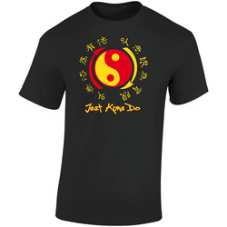Jeet Kune Do Martial Arts Bruce Mma Retro Graphic Unisex Soft Cotton Black T Shirt