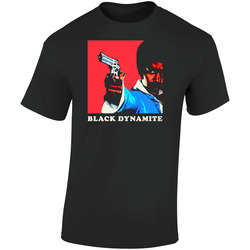 Black Dynamite Movie Black Retro Graphic Unisex Soft Cotton Black T Shirt