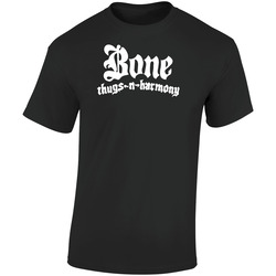 Bone Thugs N Harmony Hip Hop 90s Retro Graphic Unisex Soft Cotton Black T Shirt