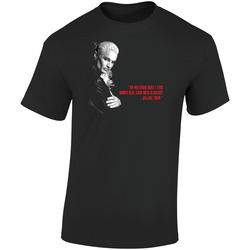 Spike Vampire Retro Graphic Unisex Soft Cotton Black T Shirt