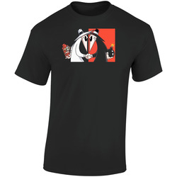 Spy Vs Spy Tee Retro Graphic Unisex Soft Cotton Black T Shirt