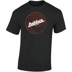 Dokken Retro Graphic Unisex Soft Cotton Black T Shirt