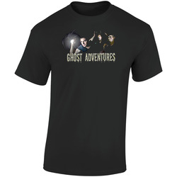 Ghost Adventures Retro Graphic Unisex Soft Cotton Black T Shirt