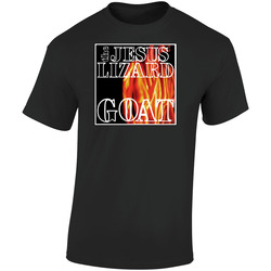 Goat The Jesus Lizard Album Retro Graphic Unisex Soft Cotton Black T Shirt
